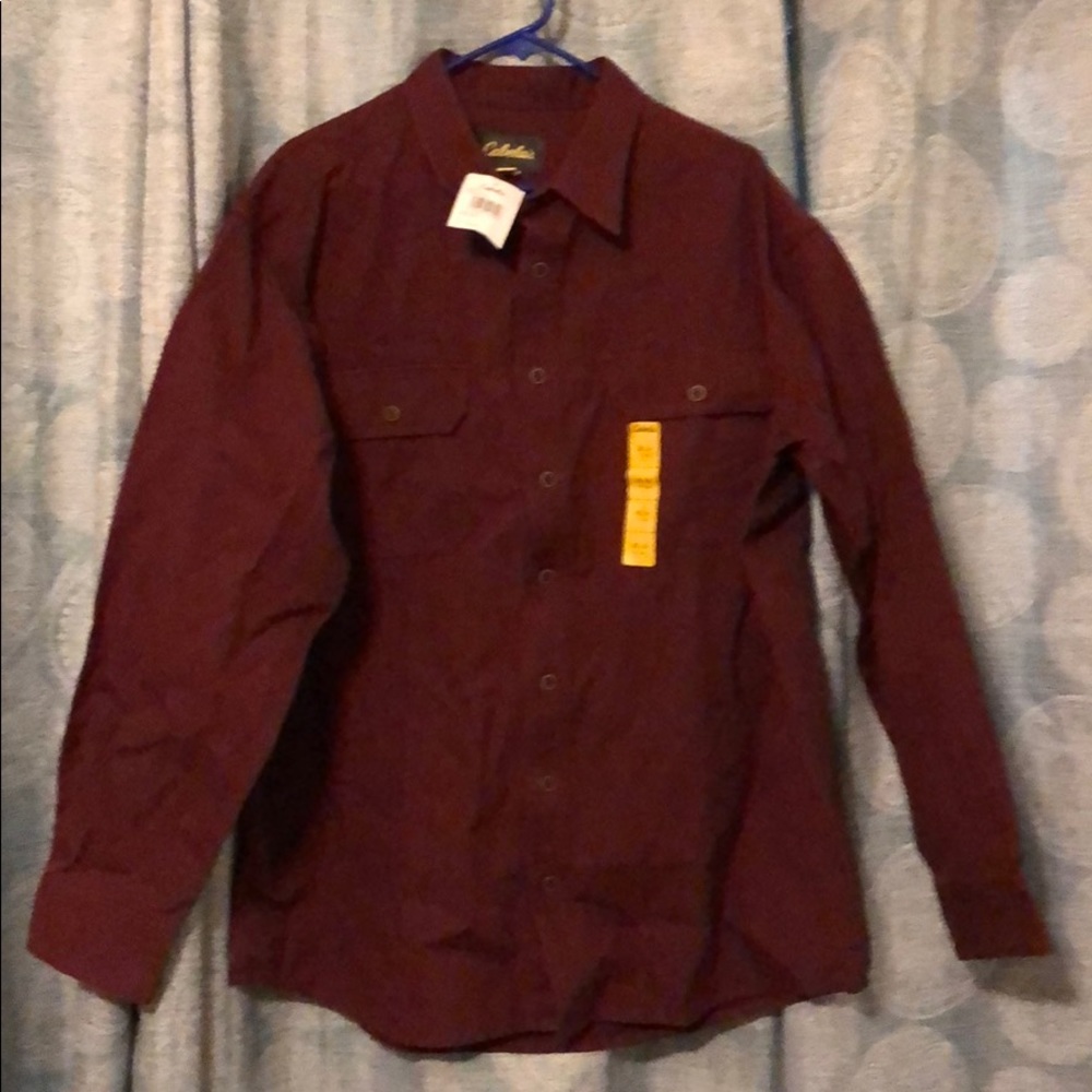 Cabelas canvas long sleeve shirt
